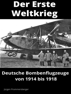cover image of DER ERSTE WELTKRIEG – Bomber